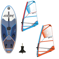 STX Windsurfboard Inflatable Windsurfer RS i.c.m. Mini Kid Rig